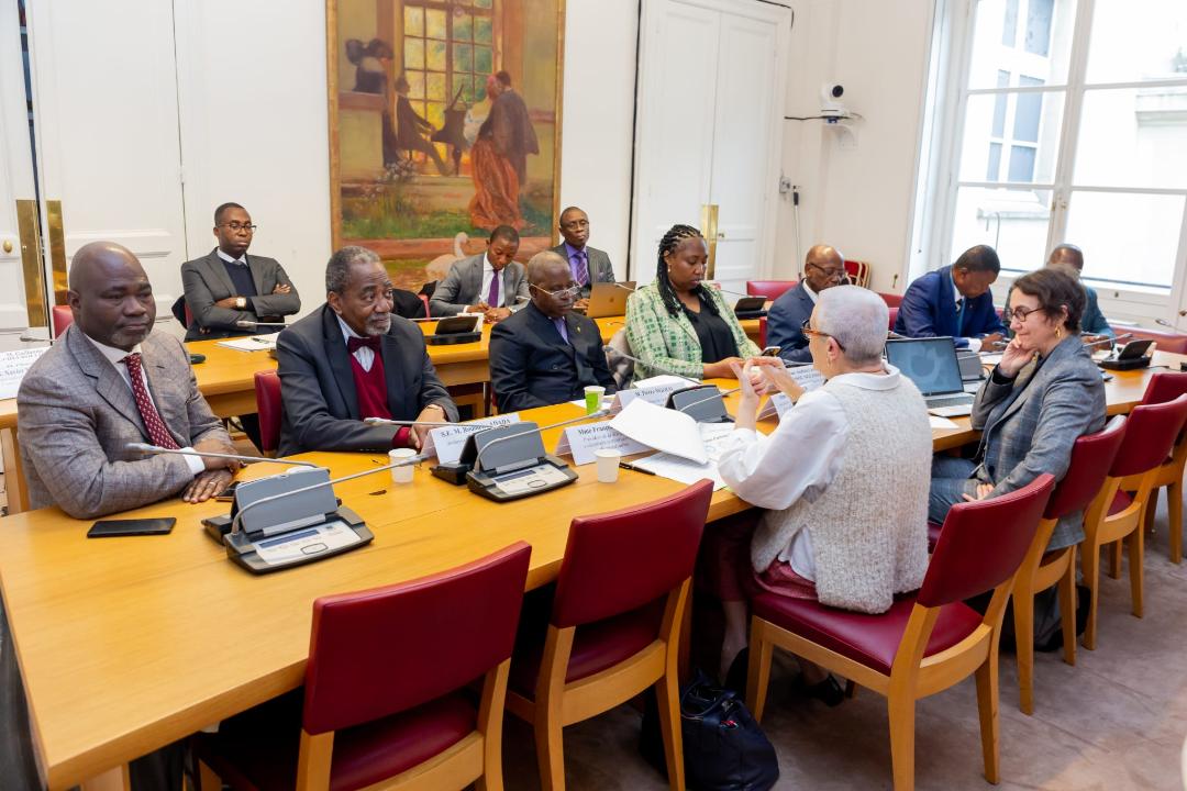 Sénat du Congo, atelier d'échanges avec le Sénat de France, Paris le 14 décembre 2023